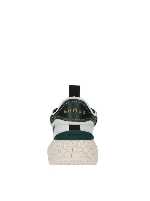 TYRE trainers in suede and fabric GHOUD | TYLW ML12BIANCO-VERDE